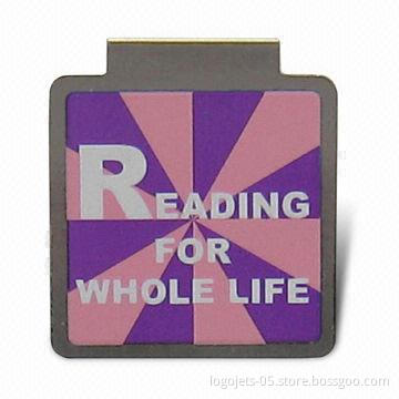 Photo Etched Bookmark, Made of Brass, with 0.5mm Thickness